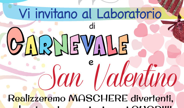Laboratorio di Carnevale e S. Valentino