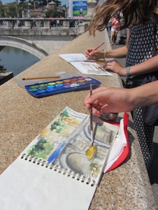 Sketchcrawl Castel Sant'Angelo-      